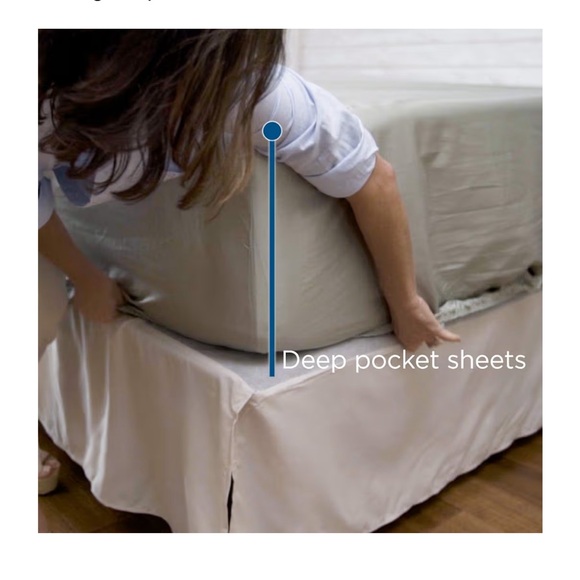 My Pillow Giza Dreams King Sheet Set - Light Blue, New In Package - Picture 4 of 7